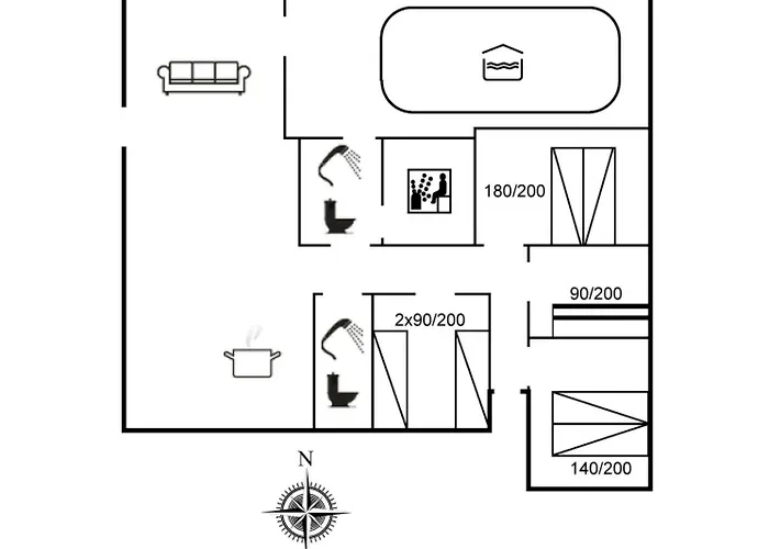 Jerrit - 1-4km From The Sea By Interhome *